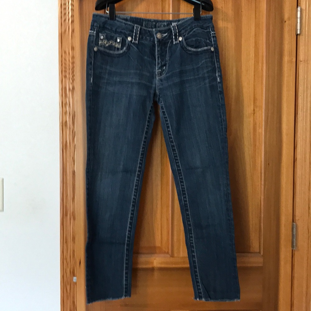 Miss Me. Frayed Hem